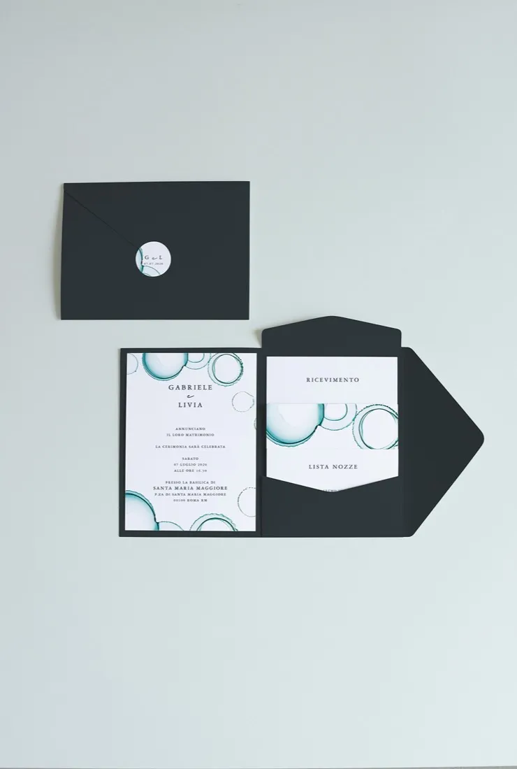 Partecipazione Cofanetto Pocket Fold