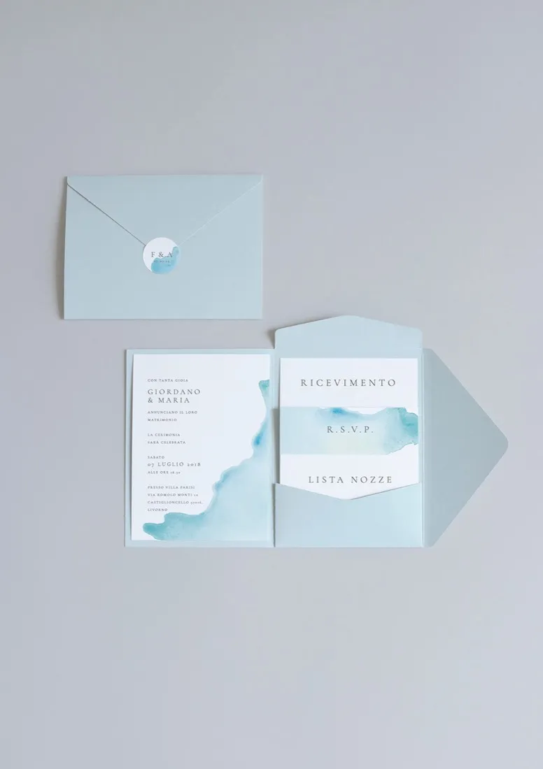Partecipazione Cofanetto Pocket Fold