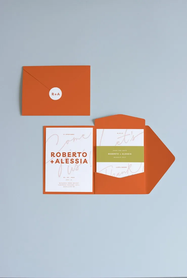 Partecipazione Cofanetto Pocket Fold