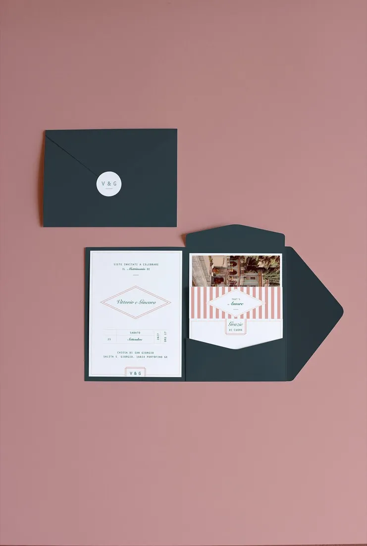 Partecipazione Cofanetto Pocket Fold