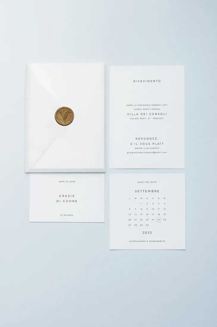 Partecipazione Cofanetto Pocket Fold Vellum
