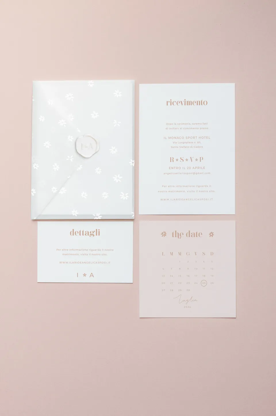 Partecipazione Cofanetto Pocket Fold Vellum