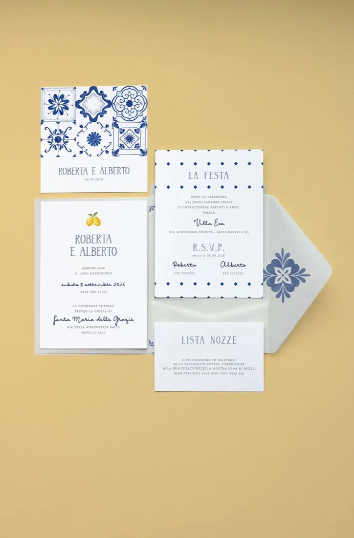 Partecipazione Cofanetto Pocket Fold Vellum