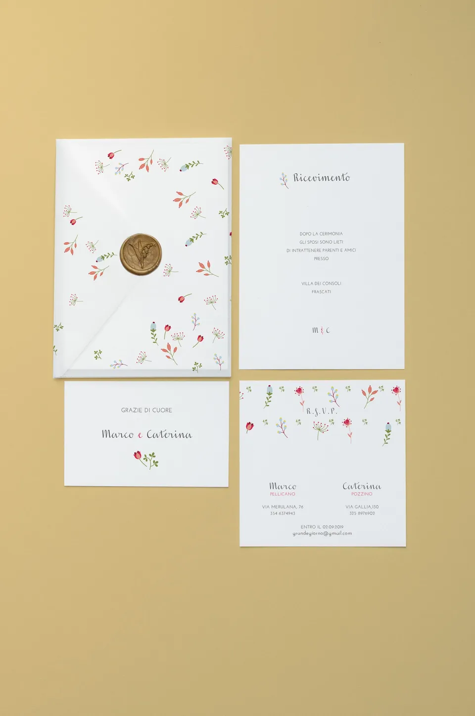 Partecipazione Cofanetto Pocket Fold Vellum
