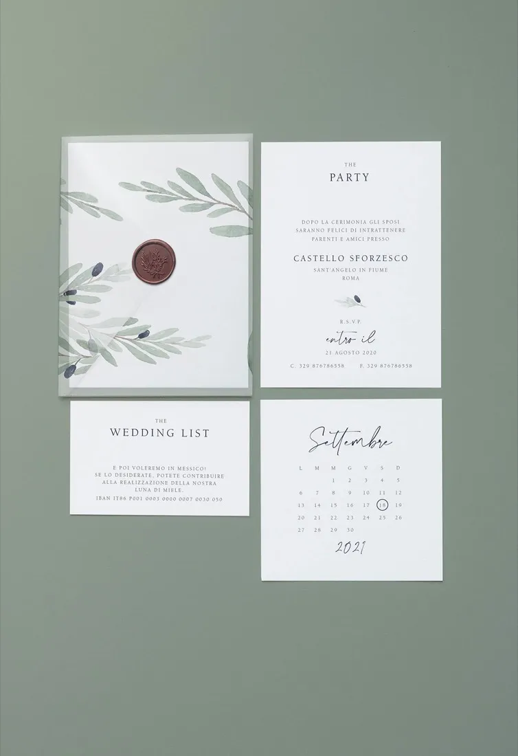 Partecipazione Cofanetto Pocket Fold Vellum