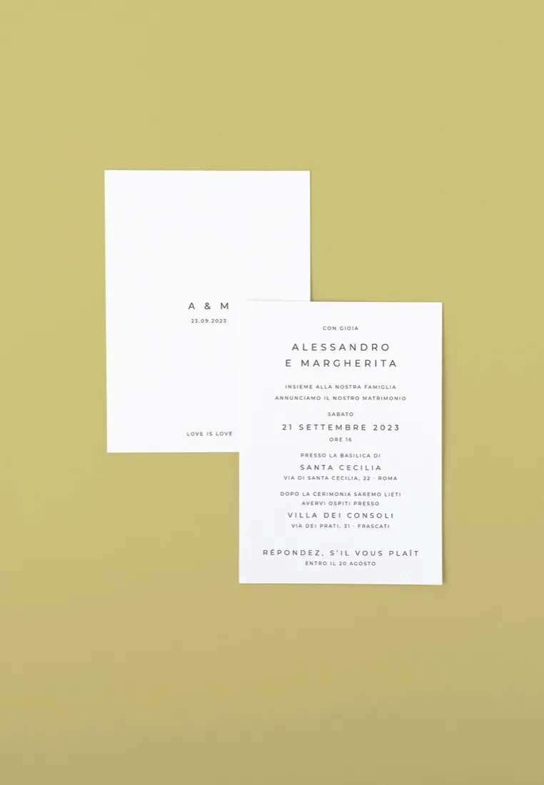 Partecipazione Essential 10×15