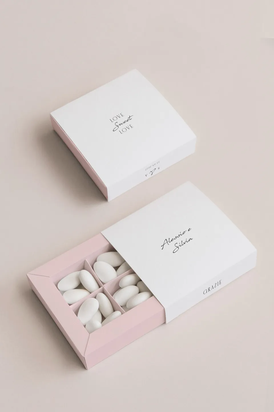 Scatola Confetti Delux Stile Times new romance