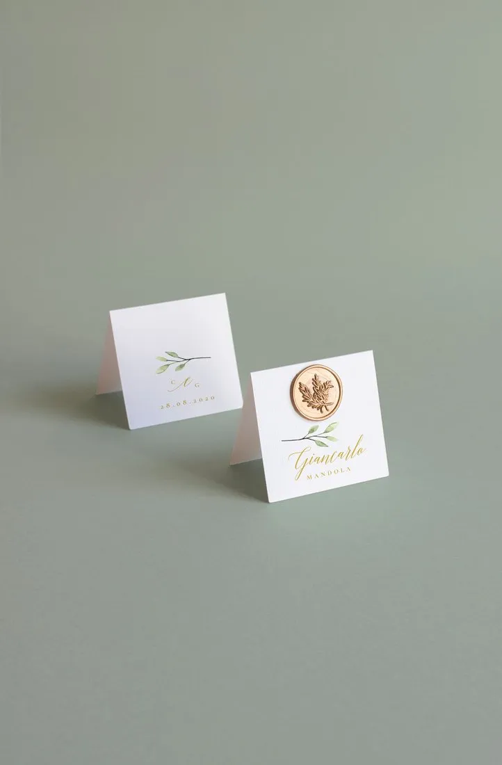 Segnaposto Cavalierere con Sigillo