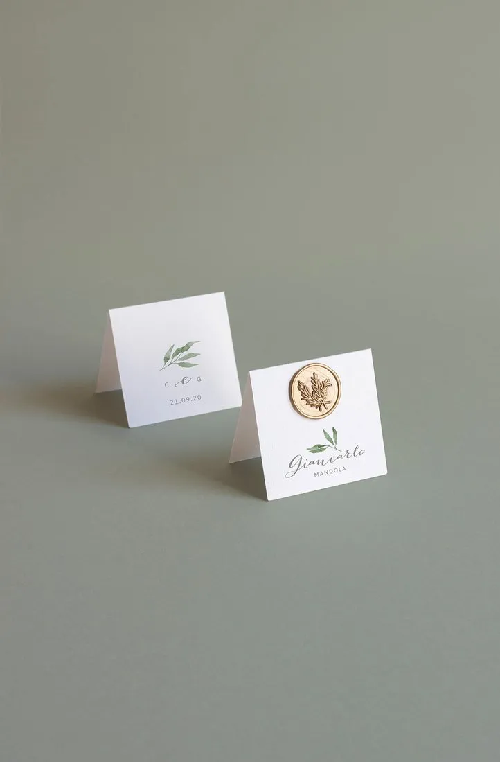 Segnaposto Cavalierere con Sigillo
