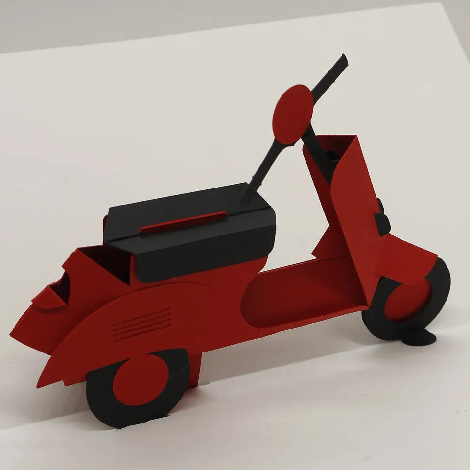 La Vespa Piaggio, Pop-up.