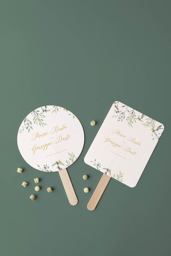 Golden wedding bag ventagli