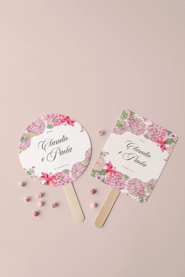 Ortensie Classico wedding bag Ventagli