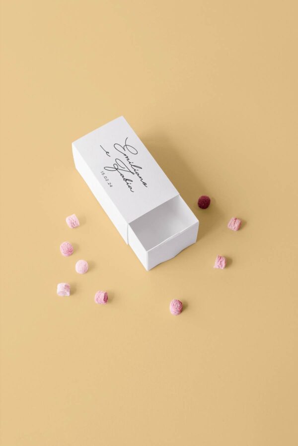 PhotoBooth Scatola Fiamiferi Mockup fronte