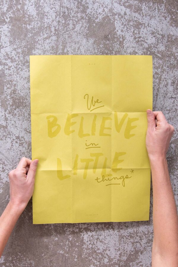 Partecipazione we belive in little things