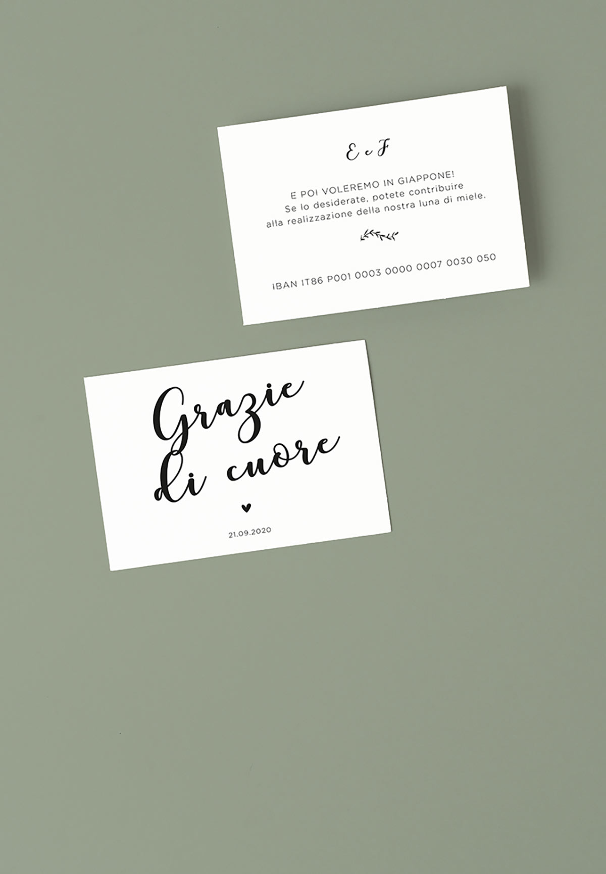 Biglietto Separato Country Chic » PopTheQuestion.it