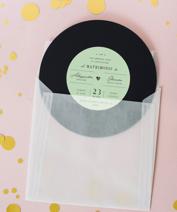 Busta Trasparente Vinile