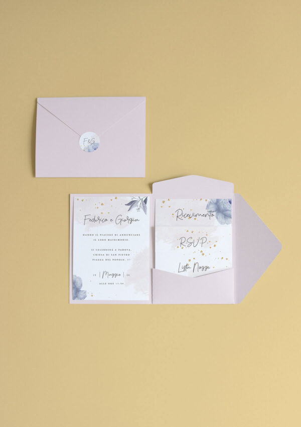 Cofanetto Pocket Fold Rose Gold