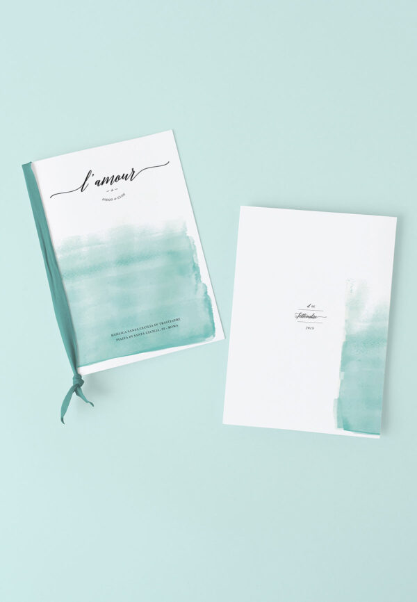 Libretto Messa Matrimonio Acquerello
