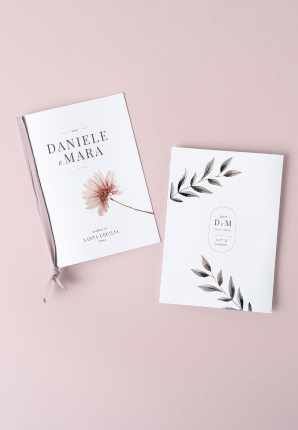 Libretto Messa Matrimonio Blush
