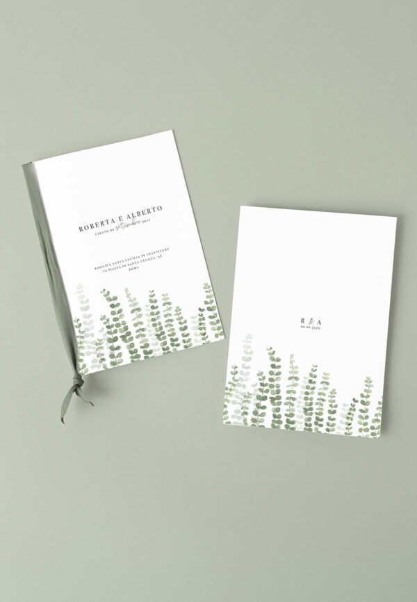 Libretto Messa Matrimonio Edera