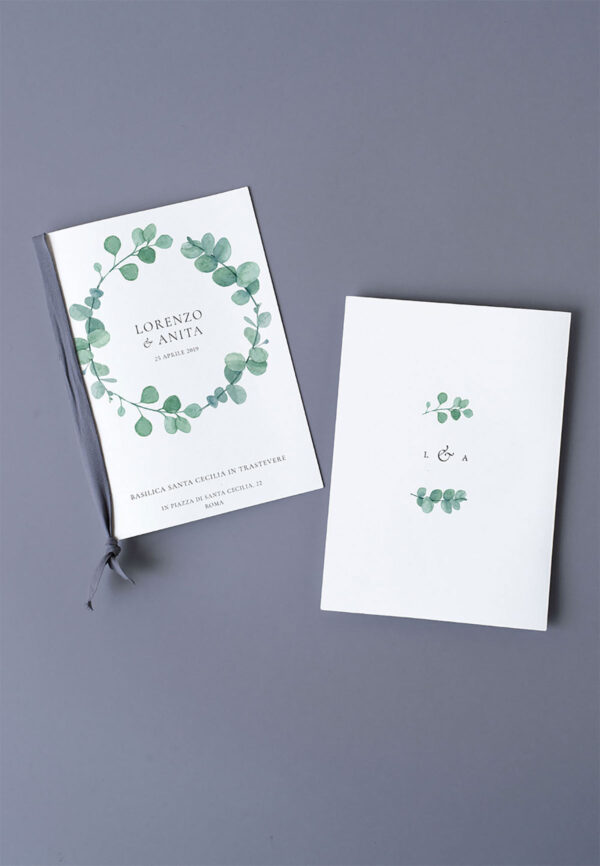 Libretto Messa Matrimonio Eucalipto
