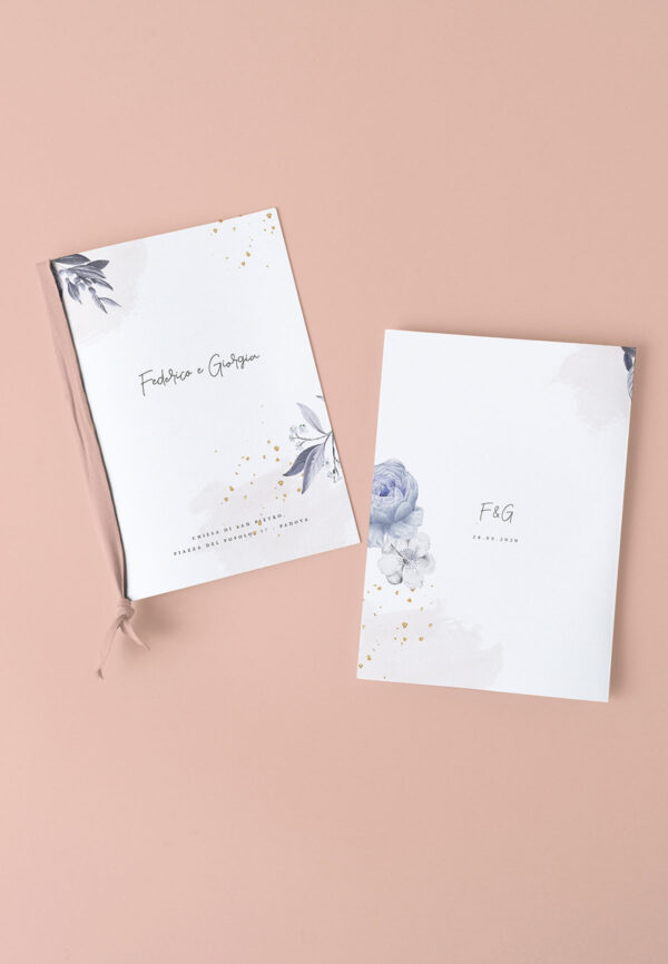 Libretto Messa Matrimonio Rose Gold