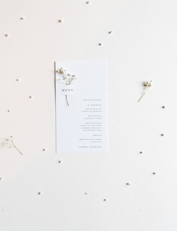 Menu Flora