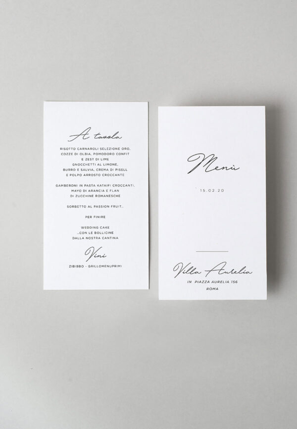 Menu Verticale Photobooth