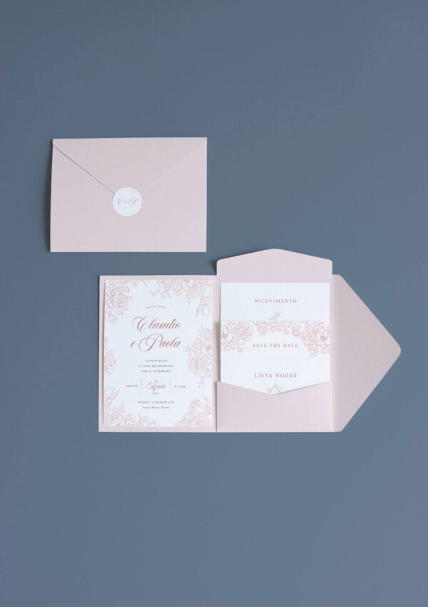 Partecipazione Pocket Fold Provenza