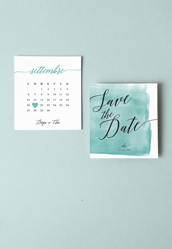 Save The Date Acquerello