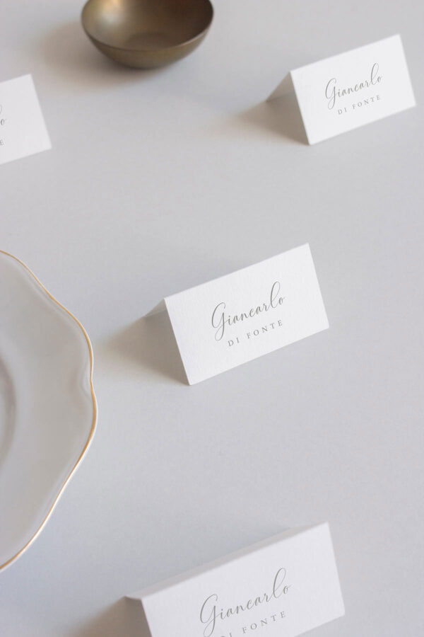 Segnaposto Matrimonio Cavaliere