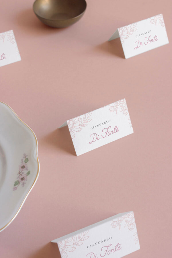 Segnaposto Matrimonio Cavaliere Provenza
