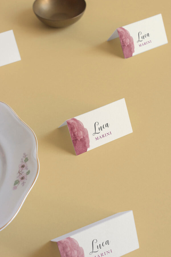 Segnaposto Matrimonio Cavaliere Vino