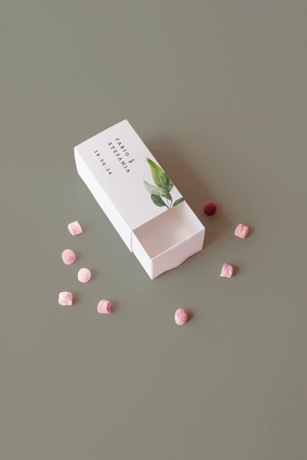 Bucolico Scatola Fiamiferi Mockup Fronte