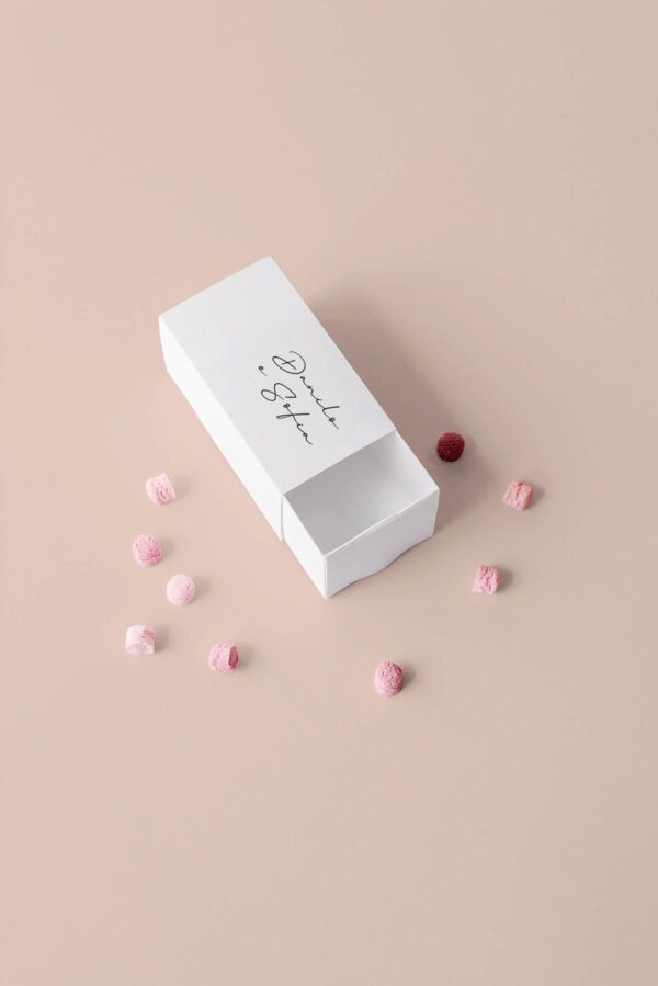 Dear Diary Scatola Fiamiferi Mockup Fronte