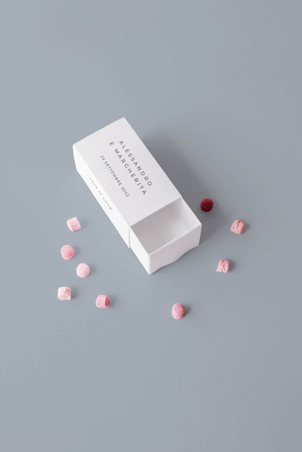 MInimal Scatola Fiamiferi Mockup Fronte