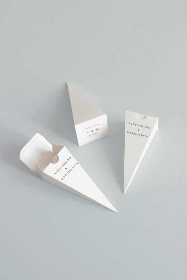 Minimal cono portariso triangolare