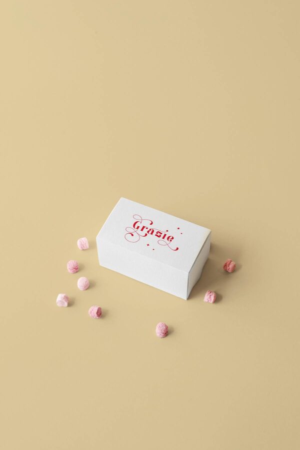 Spetacular Scatola Fiamiferi Mockup Retro