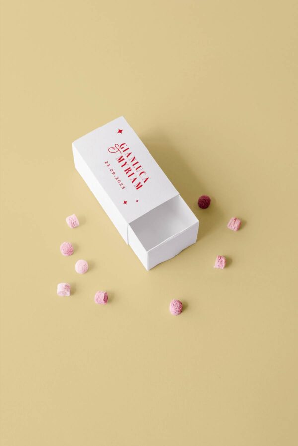 Spetecular Scatola Fiamiferi Mockup fronte