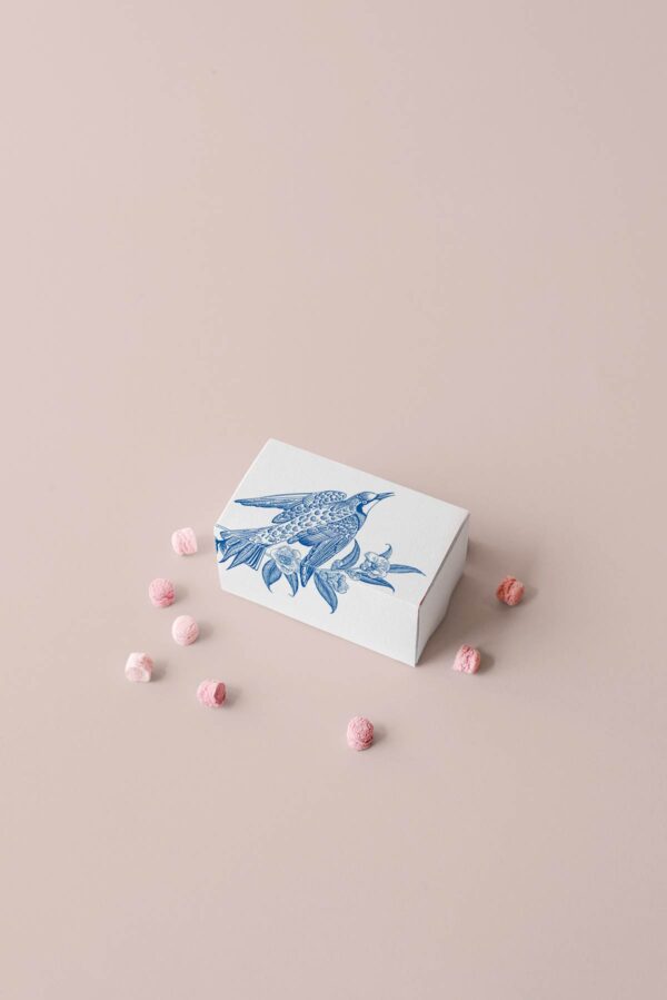lilibet Scatola Fiamiferi Mockup Retro