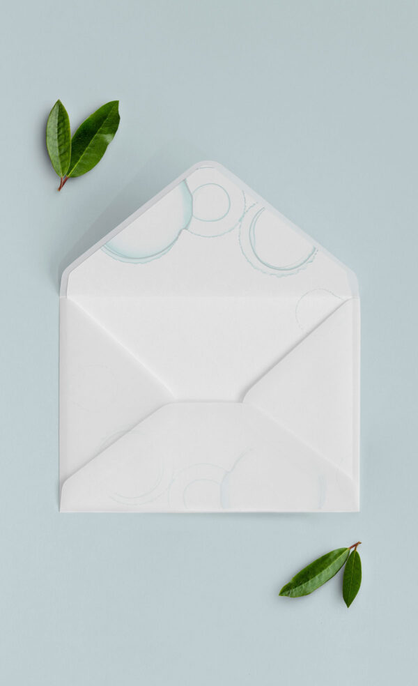 Busta Liner 13x18 Vellum Aperta Ravello