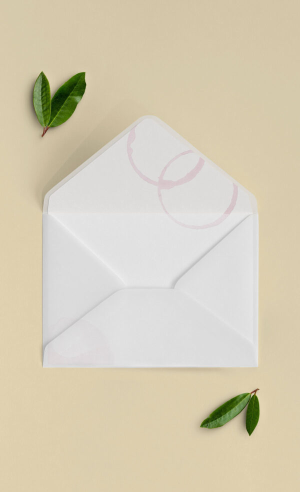 Busta Liner 13x18 Vellum Aperta Vino