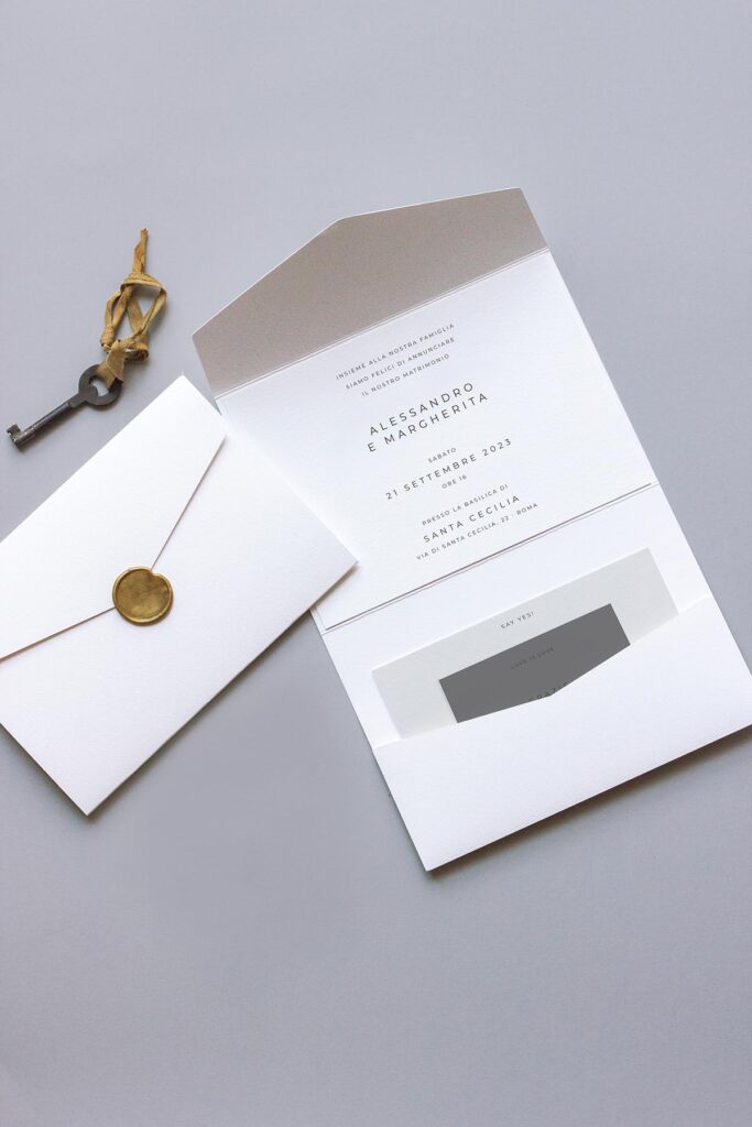 Cofanetto Orizzontale Minimal Grigio