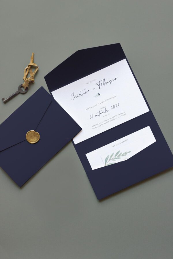Cofanetto Orizzontale Ulivo Dark Blu