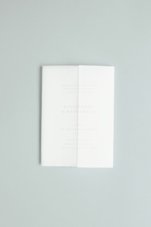 Cofanetto Trasparente Semplice Chiuso Minimal