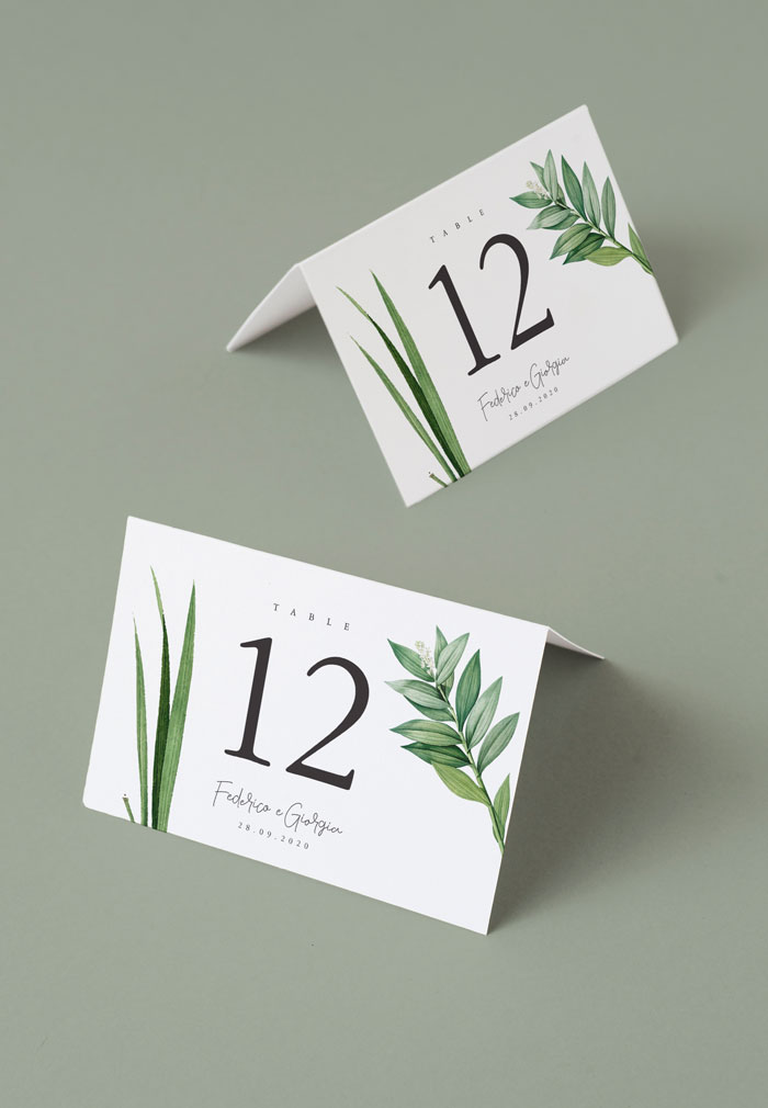 botanico segnatavolo cavaliere