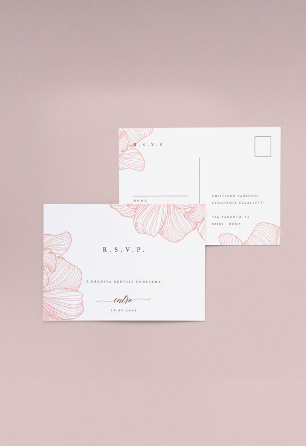 new elegance RSVP F