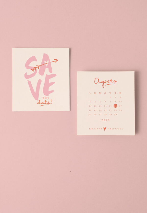 poster cuore save the date