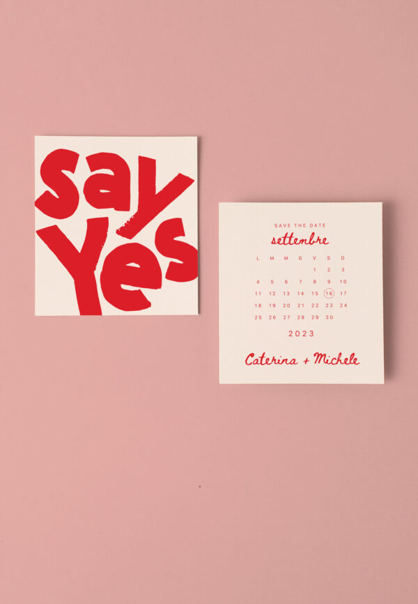 poster ok ci sposiamo save the date