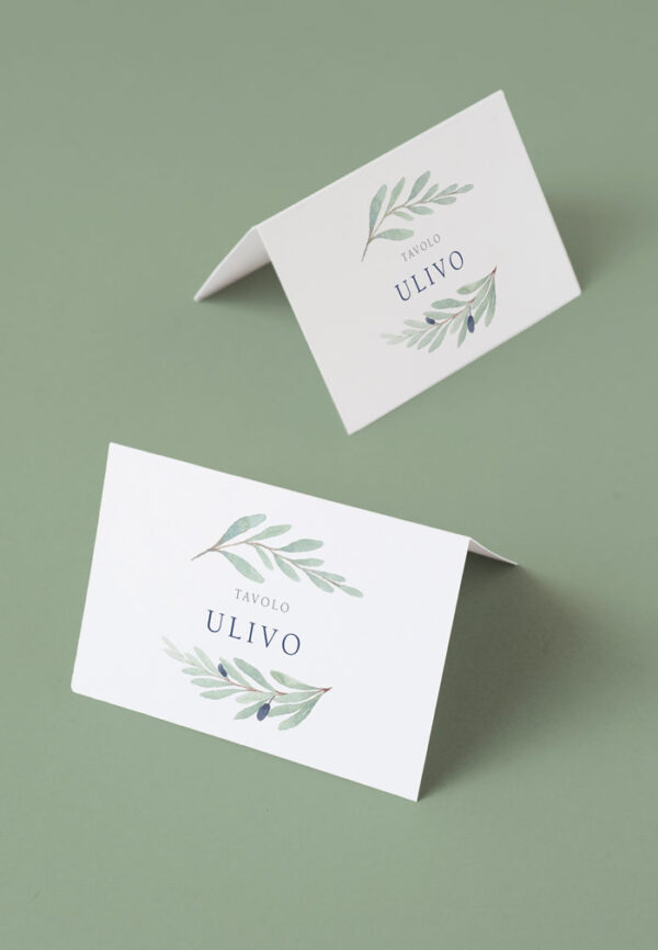 ulivo segnatavolo cavaliere